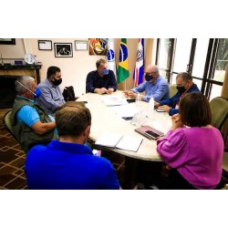 A Superintendência Estadual de Diálogo e Interação Social apresenta apoio para a administração de Campo Largo